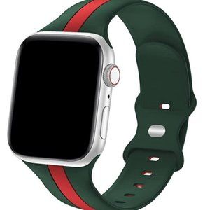 Apple Men/Women Soft Silicone Designer Sport Wristbands for Apple Watches